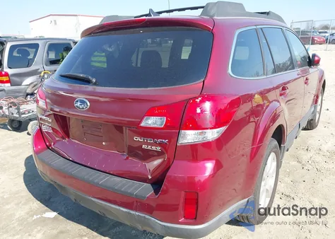 2011 Subaru Outback 2.5I Limited from USA, damaged, VIN 4S4BRBKC8B3380168